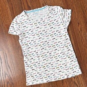 Boden Tee with Colorful Print - Don’t call me a lightweight XS